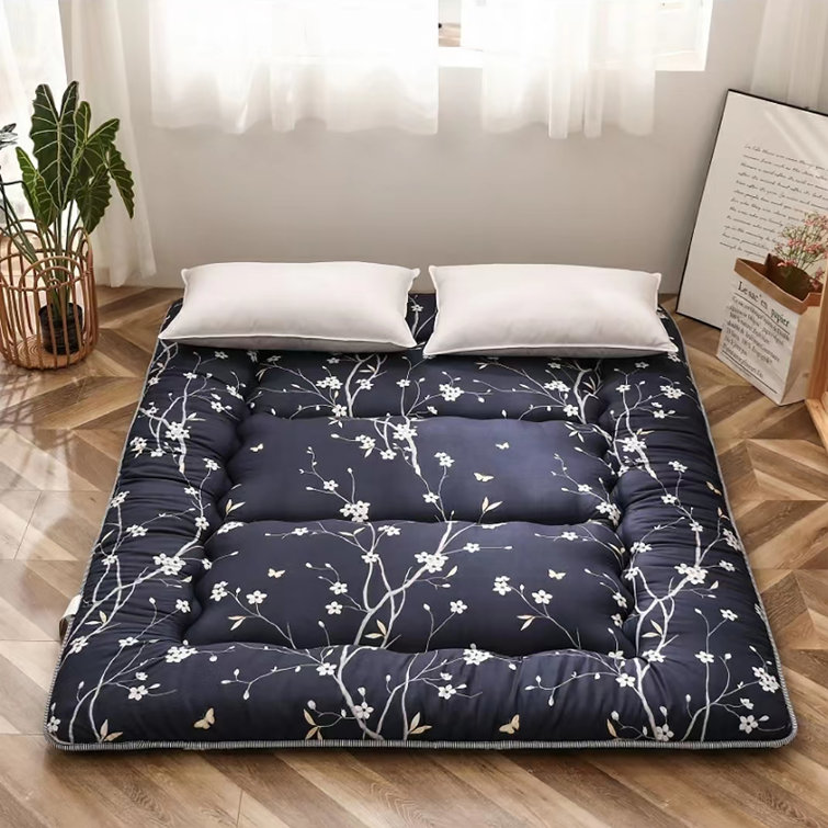 BRIGHTSHOW Japanese Floor Thicken Foldable 5" Memory Foam Full Futon